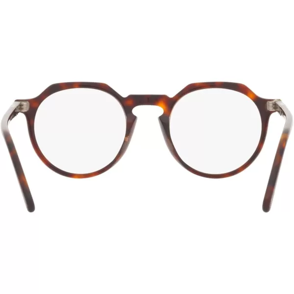 Persol PO3281V Round Prescription Eyewear FramesHavanaDemo Lens