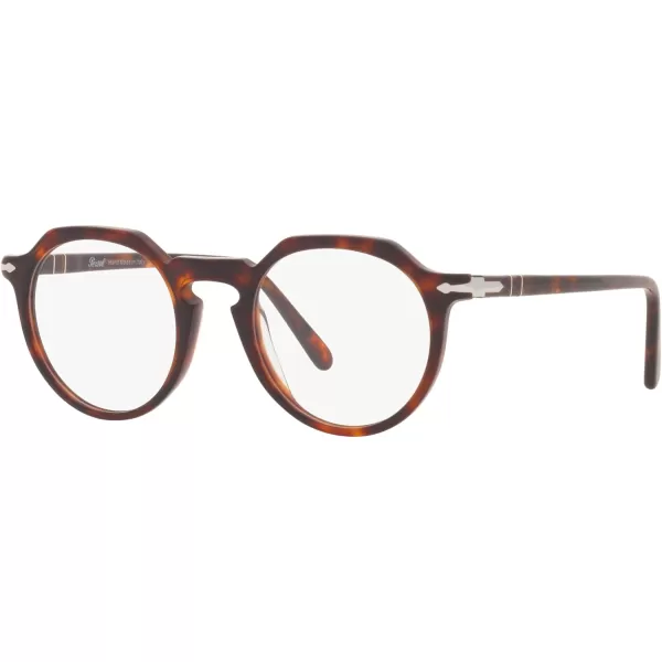 Persol PO3281V Round Prescription Eyewear FramesHavanaDemo Lens