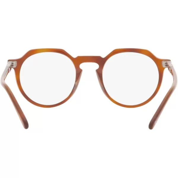 Persol PO3281V Round Prescription Eyewear FramesTerra Di SienaDemo Lens