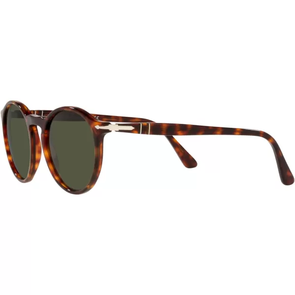 Persol PO3285S Round SunglassesHavanaGreen