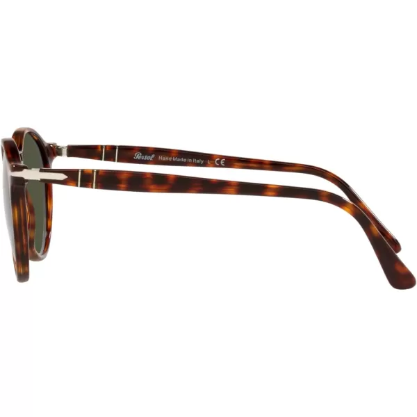 Persol PO3285S Round SunglassesHavanaGreen