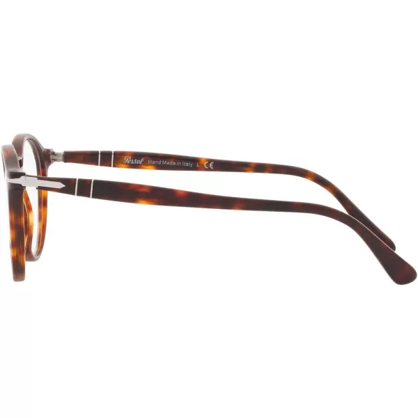 Persol PO3285V Round Prescription Eyewear FramesHavanaDemo Lens