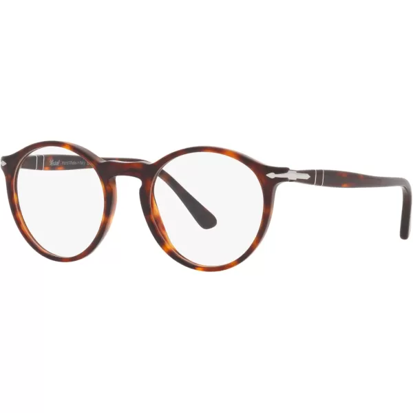 Persol PO3285V Round Prescription Eyewear FramesHavanaDemo Lens