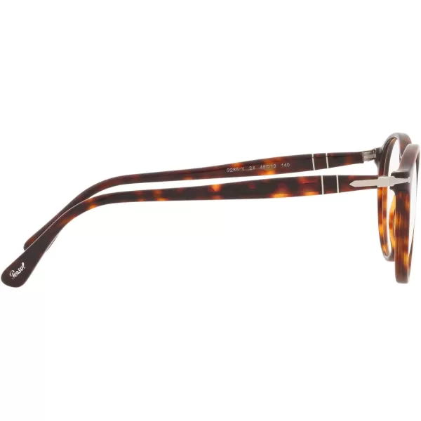 Persol PO3285V Round Prescription Eyewear FramesHavanaDemo Lens