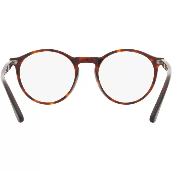 Persol PO3285V Round Prescription Eyewear FramesHavanaDemo Lens