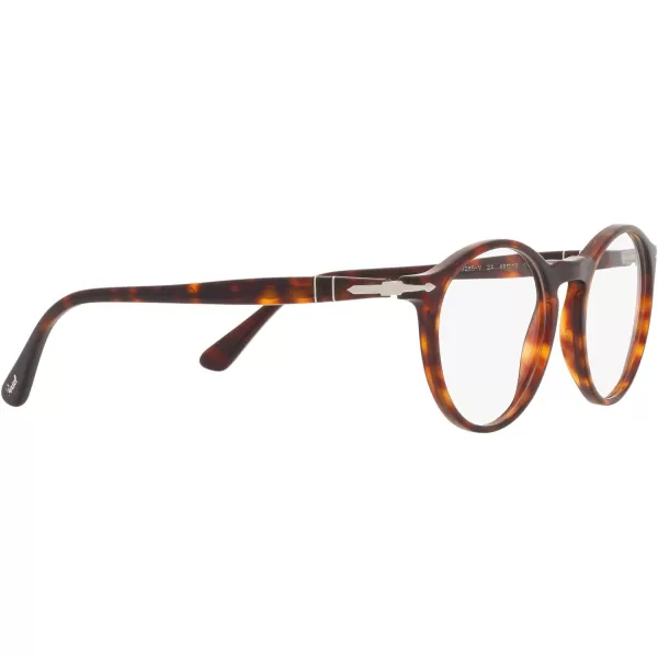 Persol PO3285V Round Prescription Eyewear FramesHavanaDemo Lens