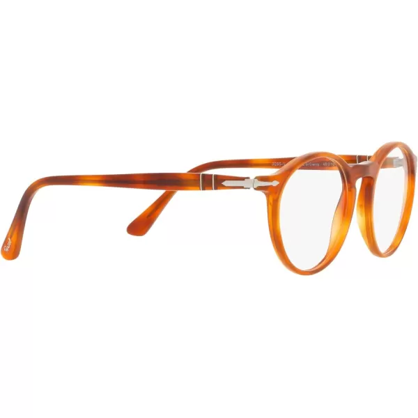 Persol PO3285V Round Prescription Eyewear FramesTerra Di SienaDemo Lens