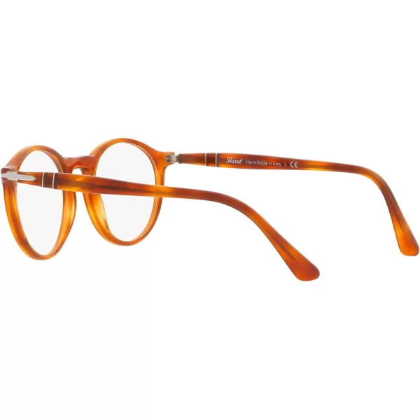 Persol PO3285V Round Prescription Eyewear FramesTerra Di SienaDemo Lens