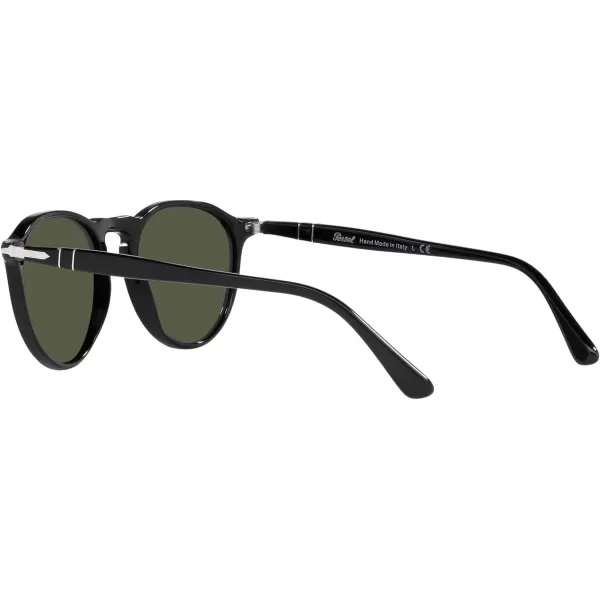 Persol PO3286S Round SunglassesBlackGreen