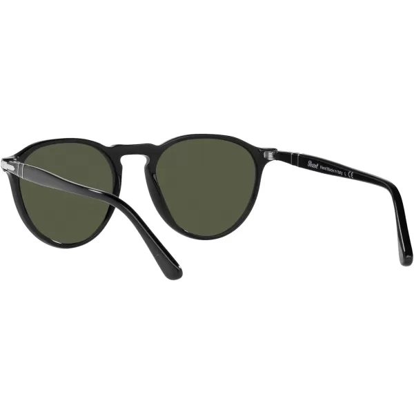 Persol PO3286S Round SunglassesBlackGreen