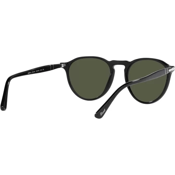 Persol PO3286S Round SunglassesBlackGreen