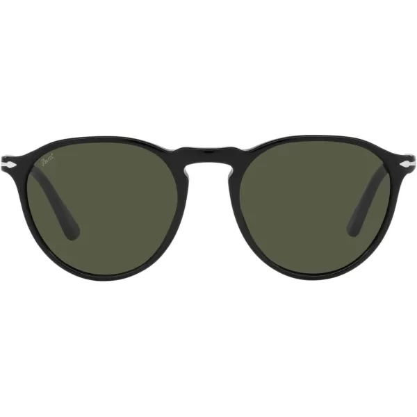 Persol PO3286S Round SunglassesBlackGreen