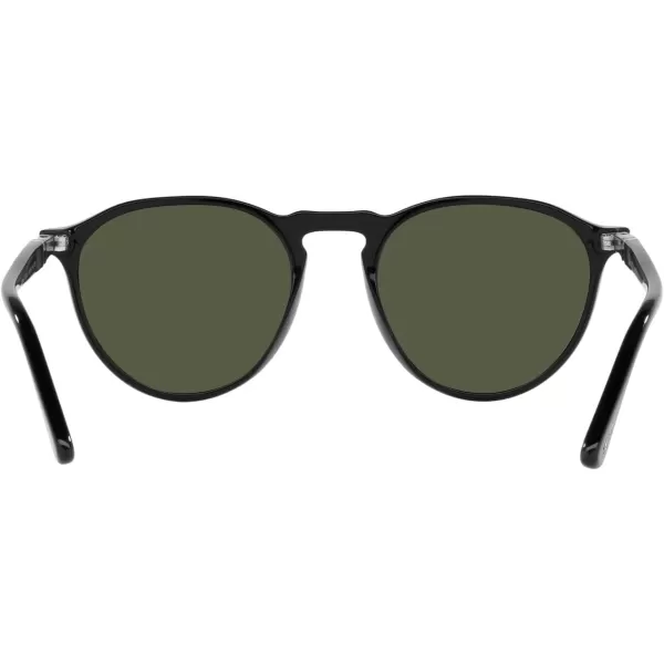 Persol PO3286S Round SunglassesBlackGreen