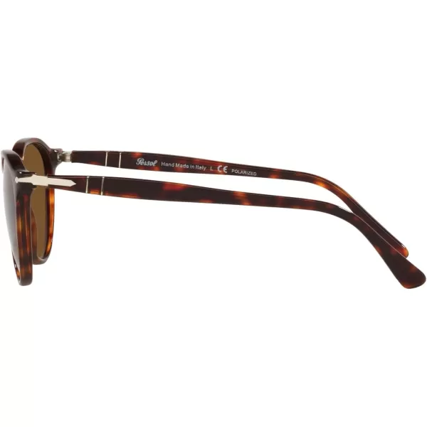 Persol PO3286S Round SunglassesHavanaBrown Polarized