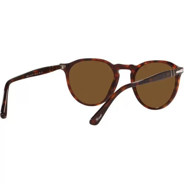 Persol PO3286S Round SunglassesHavanaBrown Polarized