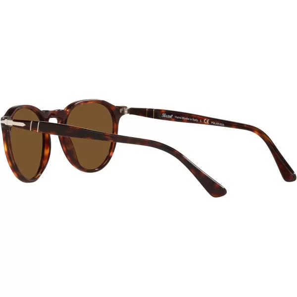 Persol PO3286S Round SunglassesHavanaBrown Polarized