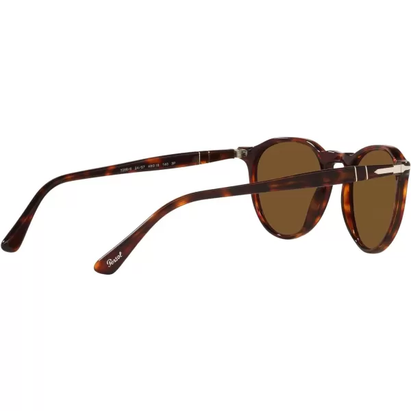 Persol PO3286S Round SunglassesHavanaBrown Polarized