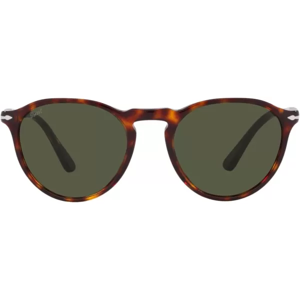 Persol PO3286S Round SunglassesHavanaGreen