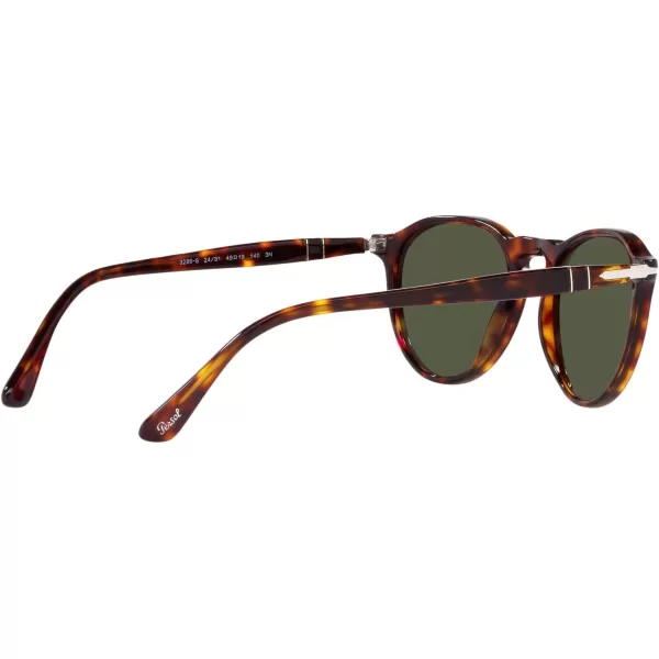 Persol PO3286S Round SunglassesHavanaGreen