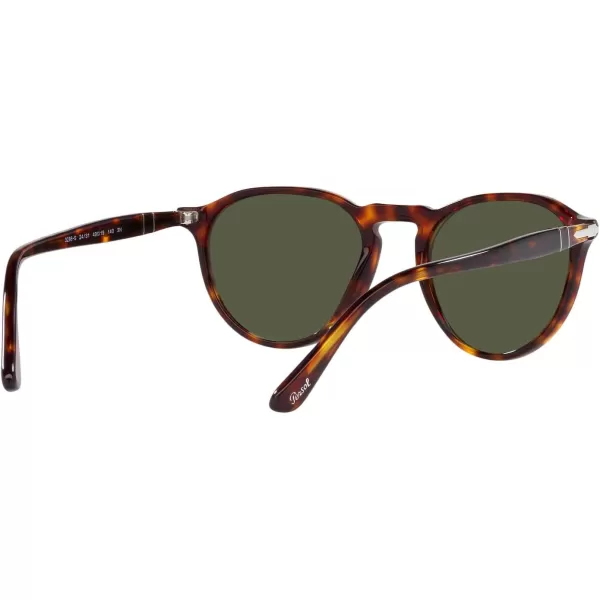 Persol PO3286S Round SunglassesHavanaGreen