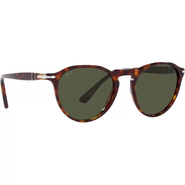 Persol PO3286S Round SunglassesHavanaGreen