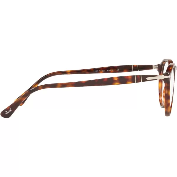 Persol PO3286V Round Prescription Eyewear FramesHavanaDemo Lens