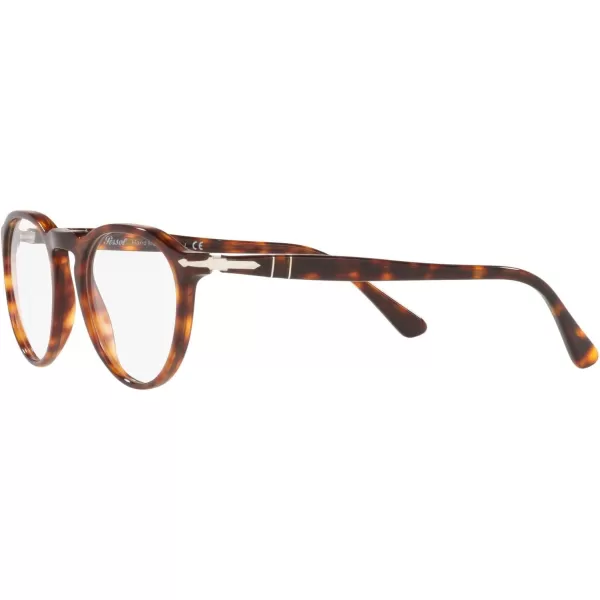 Persol PO3286V Round Prescription Eyewear FramesHavanaDemo Lens