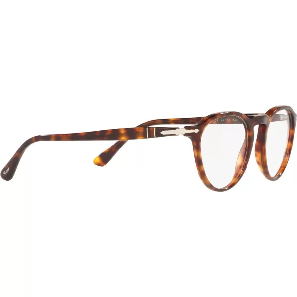 Persol PO3286V Round Prescription Eyewear FramesHavanaDemo Lens