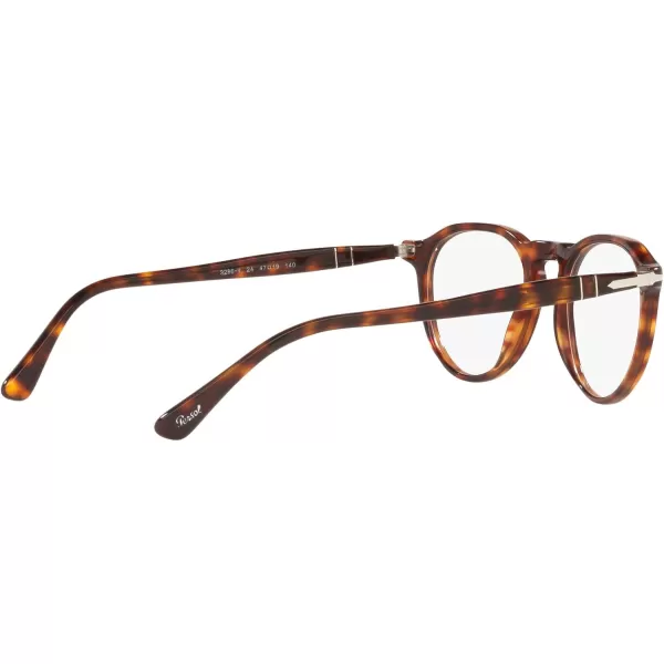 Persol PO3286V Round Prescription Eyewear FramesHavanaDemo Lens