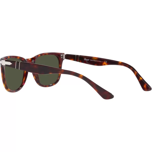 Persol PO3291S Rectangular SunglassesHavanaGreen