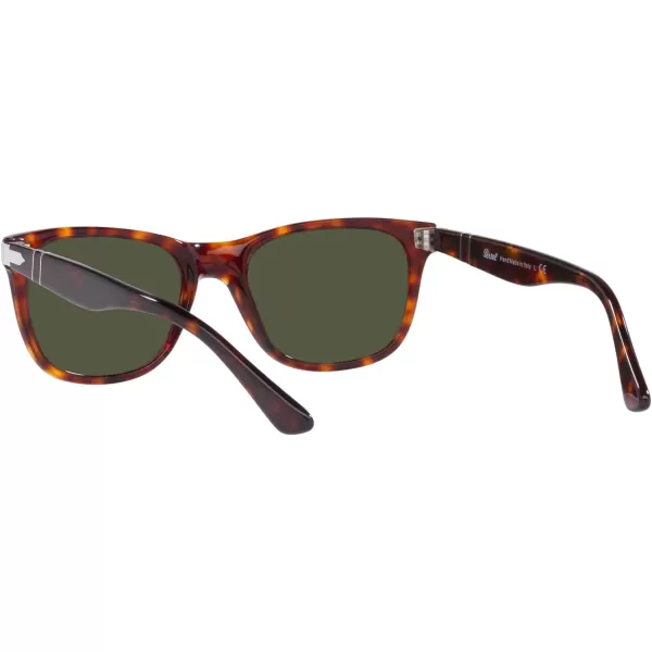 Persol PO3291S Rectangular SunglassesHavanaGreen