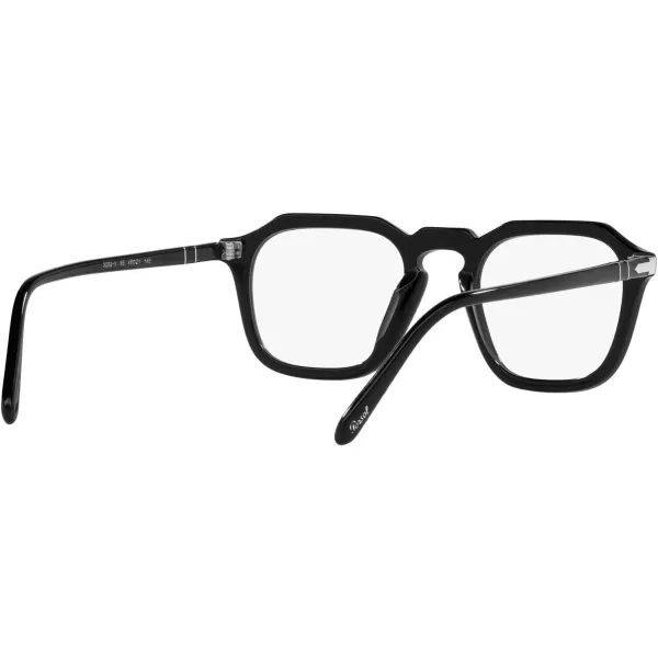 Persol PO3292V Square Prescription Eyewear FramesBlackDemo Lens