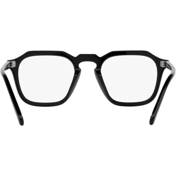 Persol PO3292V Square Prescription Eyewear FramesBlackDemo Lens