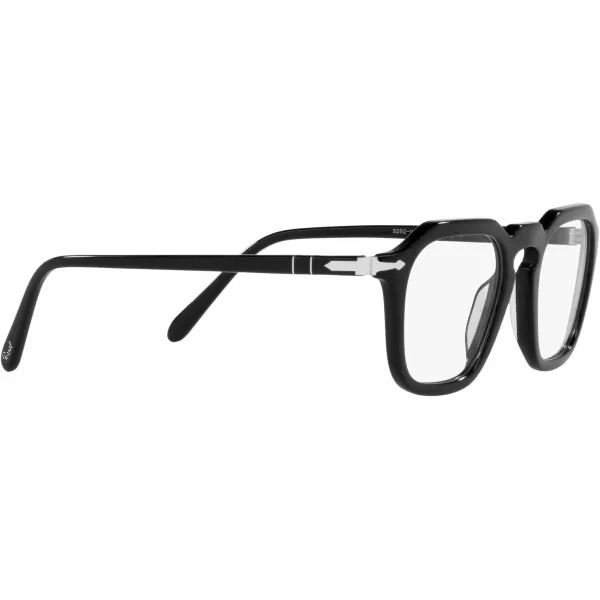 Persol PO3292V Square Prescription Eyewear FramesBlackDemo Lens