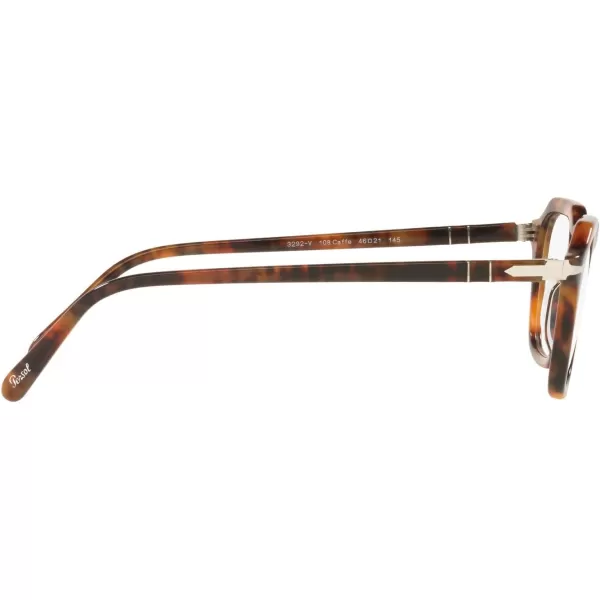 Persol PO3292V Square Prescription Eyewear FramesCaffeDemo Lens