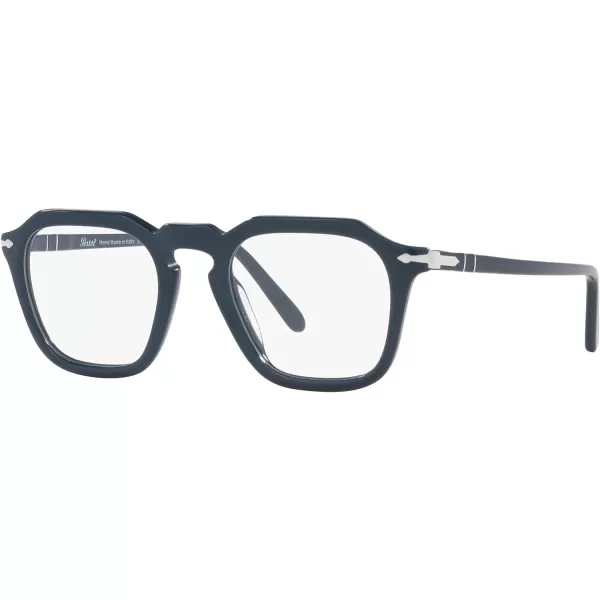 Persol PO3292V Square Prescription Eyewear FramesDusty BlueDemo Lens