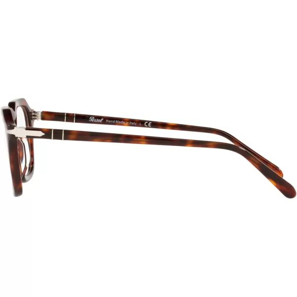 Persol PO3292V Square Prescription Eyewear FramesHavanaDemo Lens