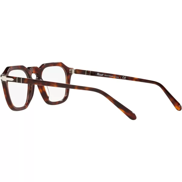 Persol PO3292V Square Prescription Eyewear FramesHavanaDemo Lens