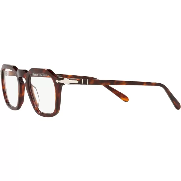 Persol PO3292V Square Prescription Eyewear FramesHavanaDemo Lens