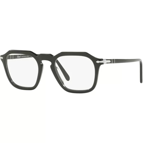 Persol PO3292V Square Prescription Eyewear FramesMatte Dark GreenDemo Lens