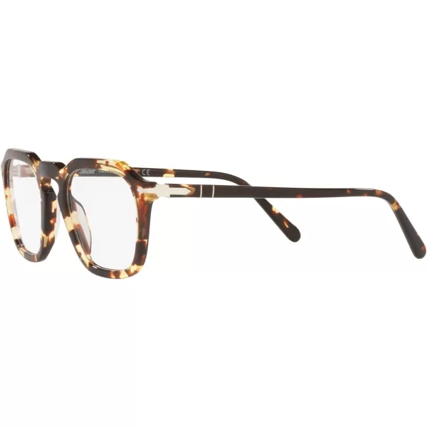 Persol PO3292V Square Prescription Eyewear FramesTabacco VirginiaDemo Lens