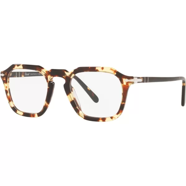 Persol PO3292V Square Prescription Eyewear FramesTabacco VirginiaDemo Lens