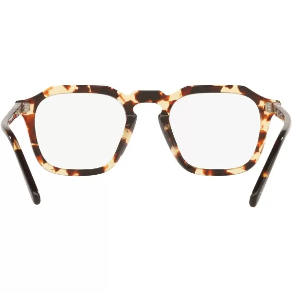 Persol PO3292V Square Prescription Eyewear FramesTabacco VirginiaDemo Lens