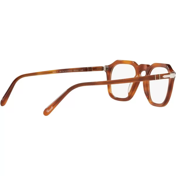 Persol PO3292V Square Prescription Eyewear FramesTerra Di SienaDemo Lens