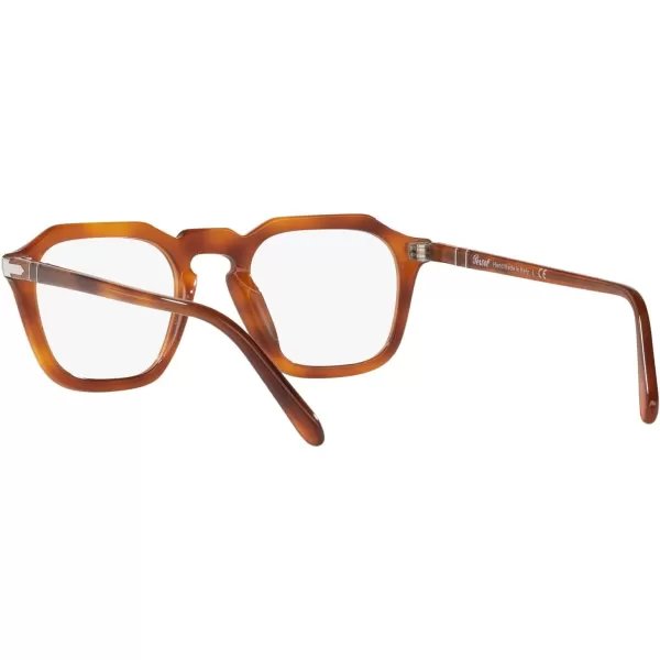 Persol PO3292V Square Prescription Eyewear FramesTerra Di SienaDemo Lens