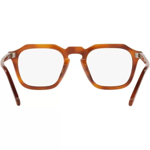 Persol PO3292V Square Prescription Eyewear FramesTerra Di SienaDemo Lens