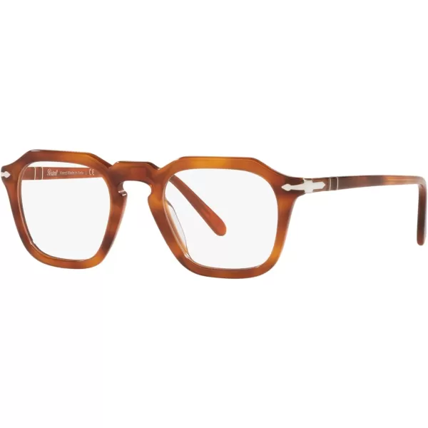 Persol PO3292V Square Prescription Eyewear FramesTerra Di SienaDemo Lens