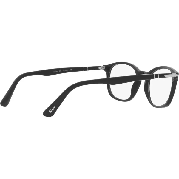 Persol PO3303V Square Prescription Eyewear FramesBlackDemo Lens