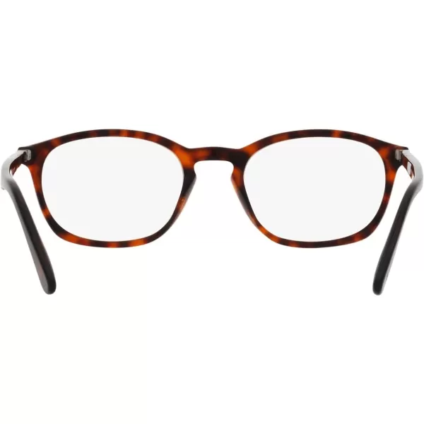 Persol PO3303V Square Prescription Eyewear FramesHavanaDemo Lens