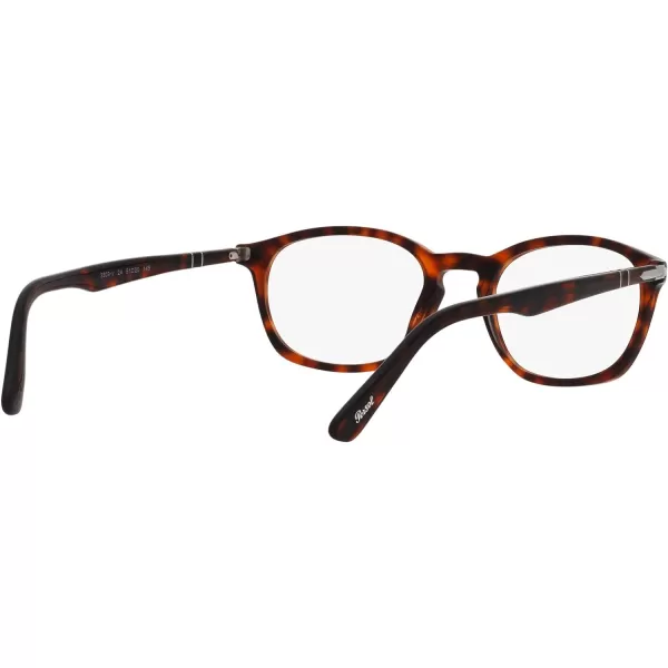 Persol PO3303V Square Prescription Eyewear FramesHavanaDemo Lens